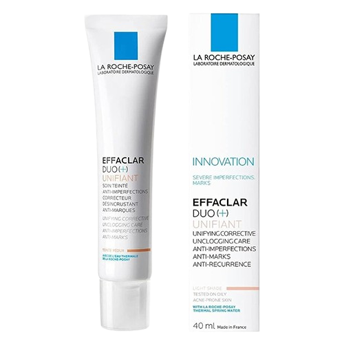 ژل کرم ضد جوش و ضد لک و آبرسان لاروش پوزای مدل +Effaclar Duo
